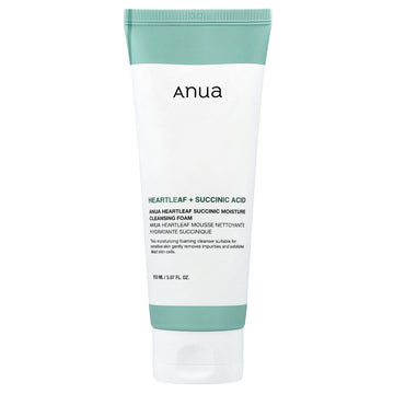 ANUA Heartleaf Succinic Moisture Cleansing Foam (150ml)