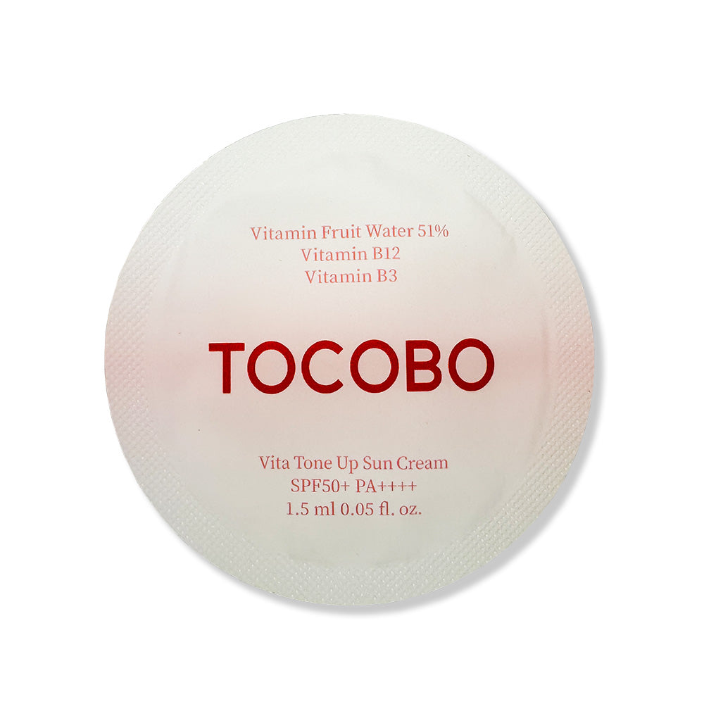 TOCOBO Vita Tone Up Sun Cream SPF50+ PA++++ — Sample (1.5 ml)