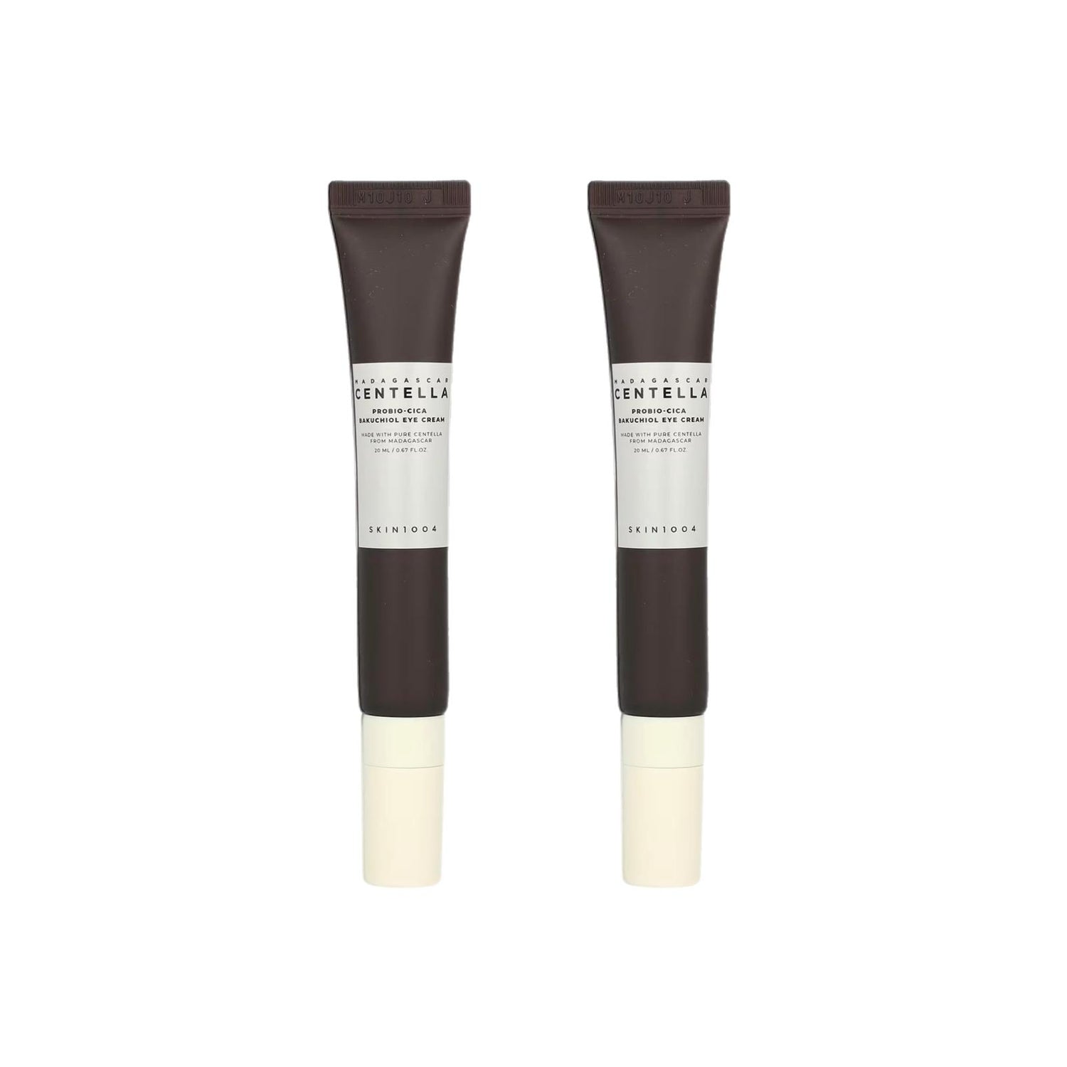 SKIN1004, Madagascar Centella, Probio-Cica Bakuchiol Eye Cream, Twin Pack (20ml*2)